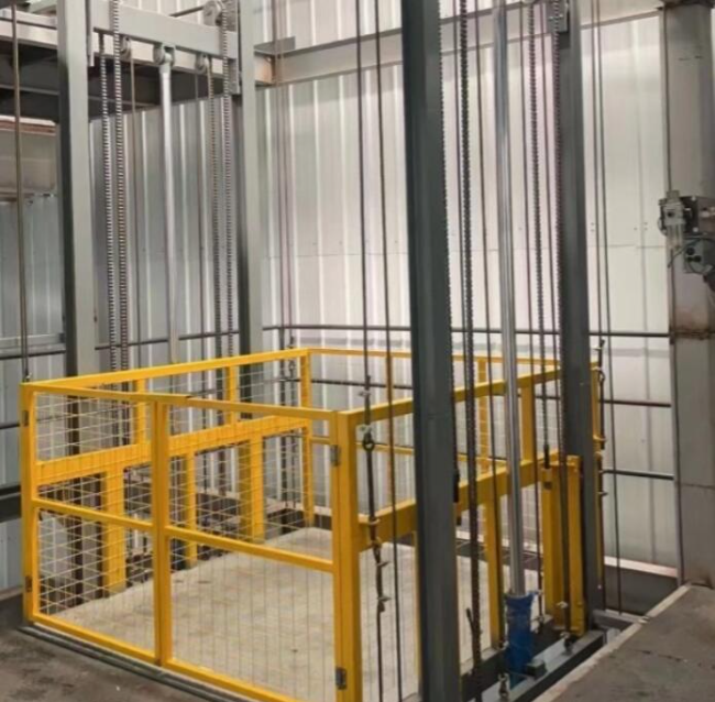 海城导轨式升降机一般加工周期